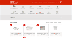 Desktop Screenshot of doseplus.ch