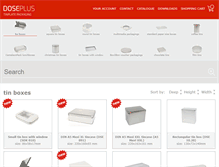 Tablet Screenshot of doseplus.ch